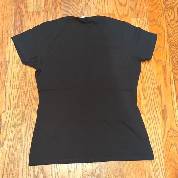 NWT San Diego T-shirt Black Port & Company Size Medium Ladies Retro - Picture 6 of 6